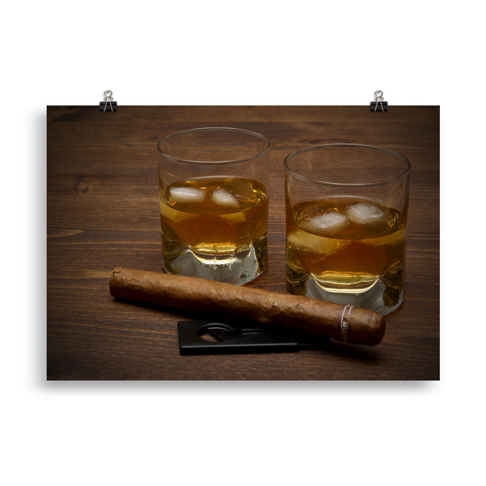 Poster: Whisky + Zigarre - The Pot Still